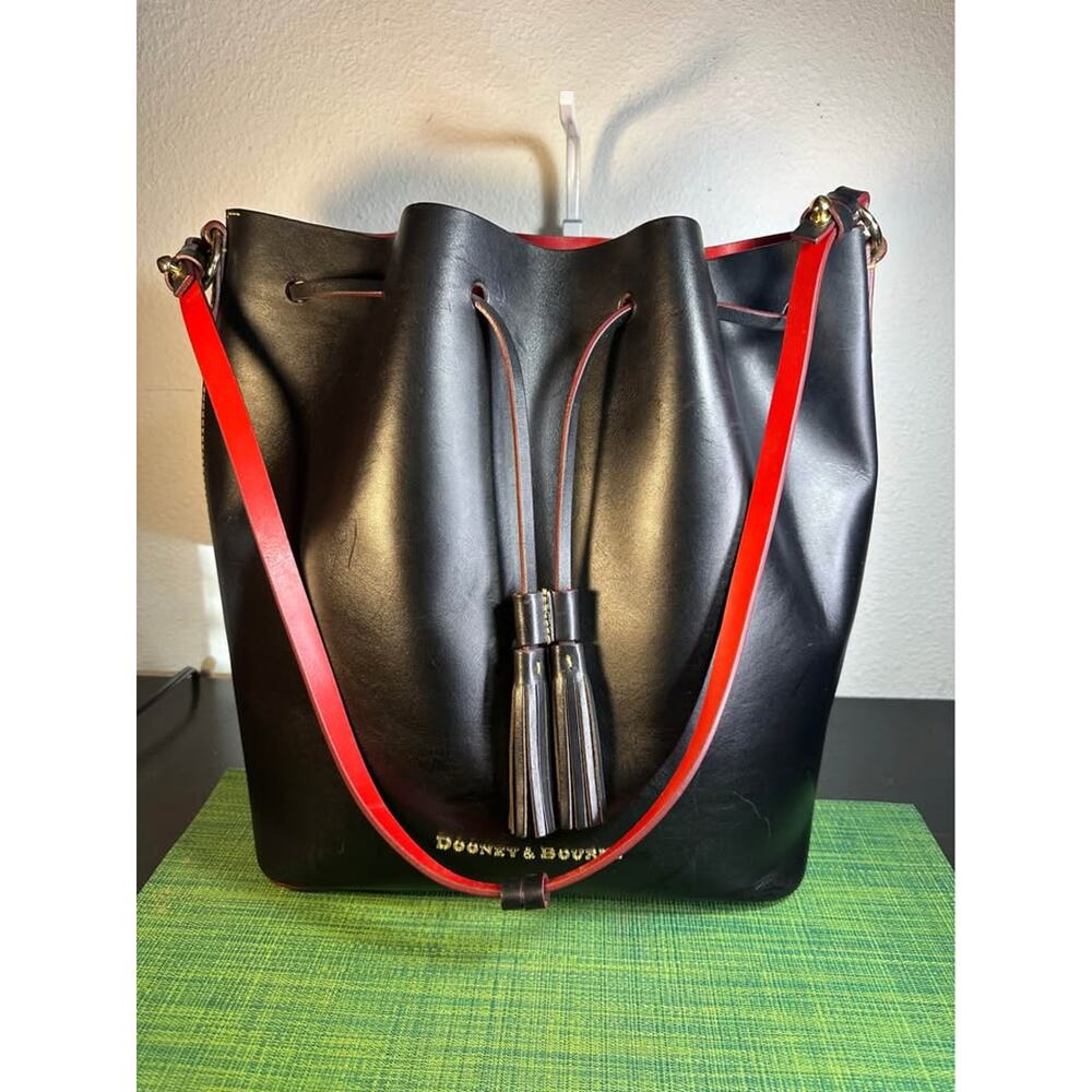 Dooney & Bourke Montecito Large Serena Drawstring Bucket Bag - Picture 2 of 10